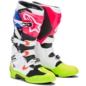 Motokrosové topánky Alpinestars TECH 7 limitovaná edícia Hay multicolor