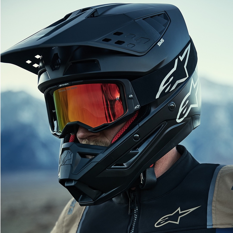 Bunda na motocykel Alpinestars ST-2 Air tmavo modro-tmavo khaki-čierna