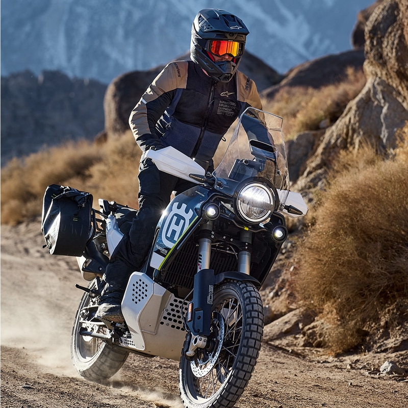 Bunda na motocykel Alpinestars ST-2 Air tmavo modro-tmavo khaki-čierna