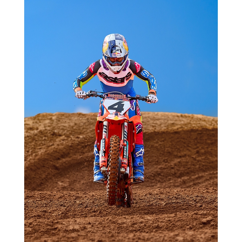 Motokrosové nohavice Alpinestars SUPERTECH limitovaná edícia HAY multicolor