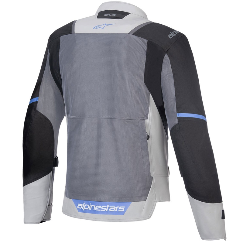 Bunda na motocykel Alpinestars ST-2 Air svetlo šedo-šedo-čierna