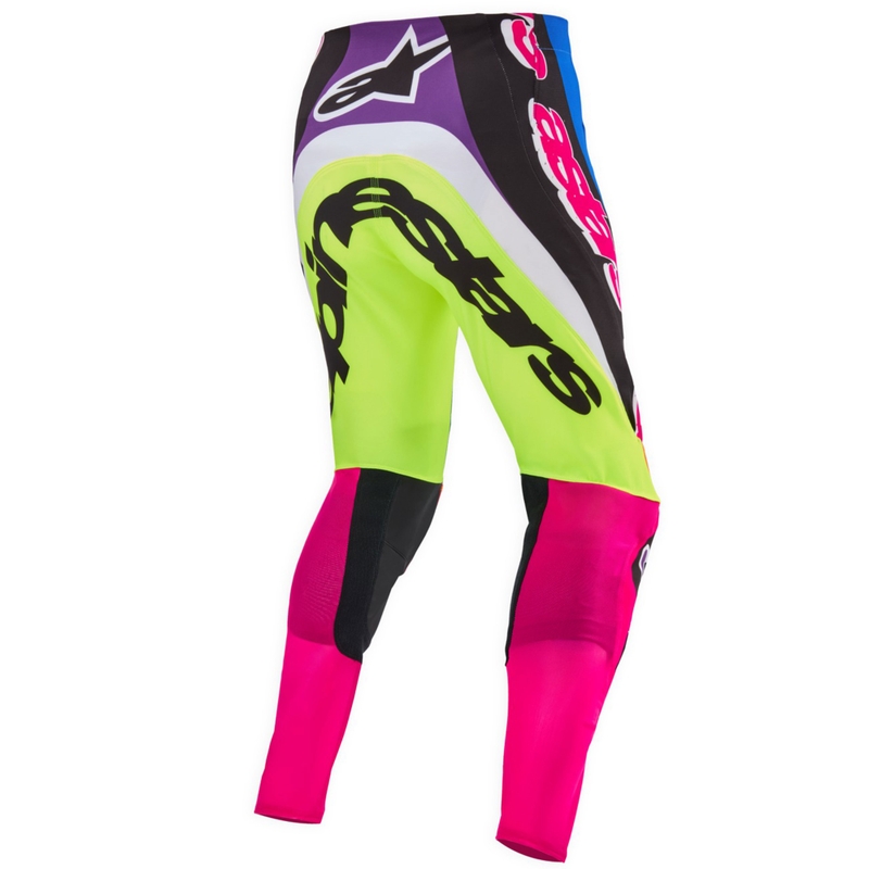Motokrosové nohavice Alpinestars SUPERTECH limitovaná edícia HAY multicolor