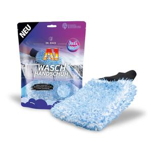 Umývacie rukavice z mikrovlákna Dr. Wack Wash mitt modrá