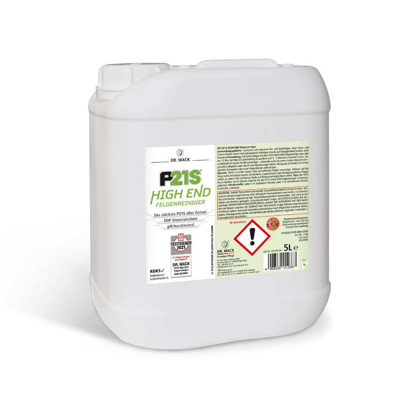Gélový čistič ráfikov kolies s reakciou so železitými kontaminantmi Dr. Wack High End Wheel Cleaner 5 l