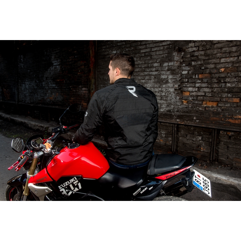 Bunda na motocykel Street Racer Definit čierna výpredaj