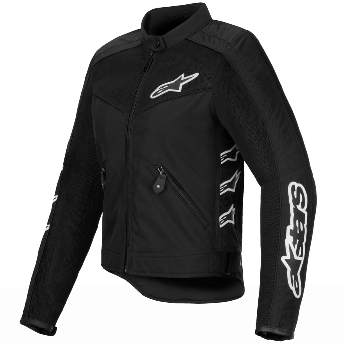 Dámska bunda na motorku Alpinestars STELLA T-DYNO AIR čierno-biela Veľkosť: XS