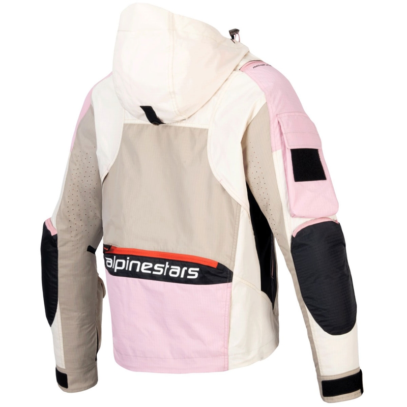 Dámska bunda na motorku Alpinestars MOLLY AIR pieskovo-ružovo-mandľová