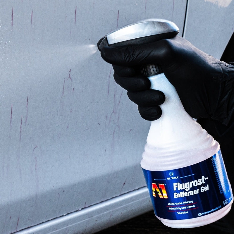Šetrný odstraňovač polietavej hrdze Dr. Wack Flash Rust Removal Gél 500 ml