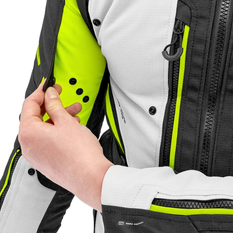 Bunda na motocykel Shima Dune fluorescenčno žltá