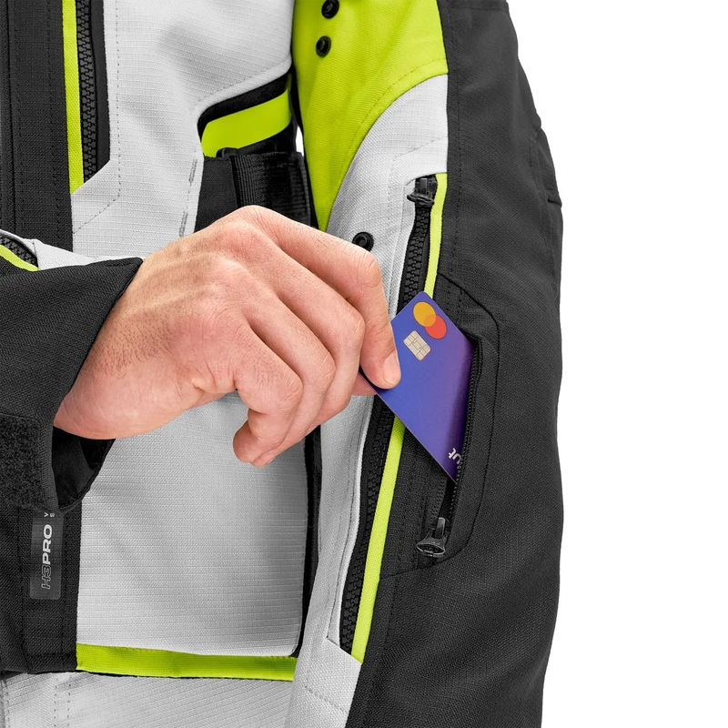 Bunda na motocykel Shima Dune fluorescenčno žltá