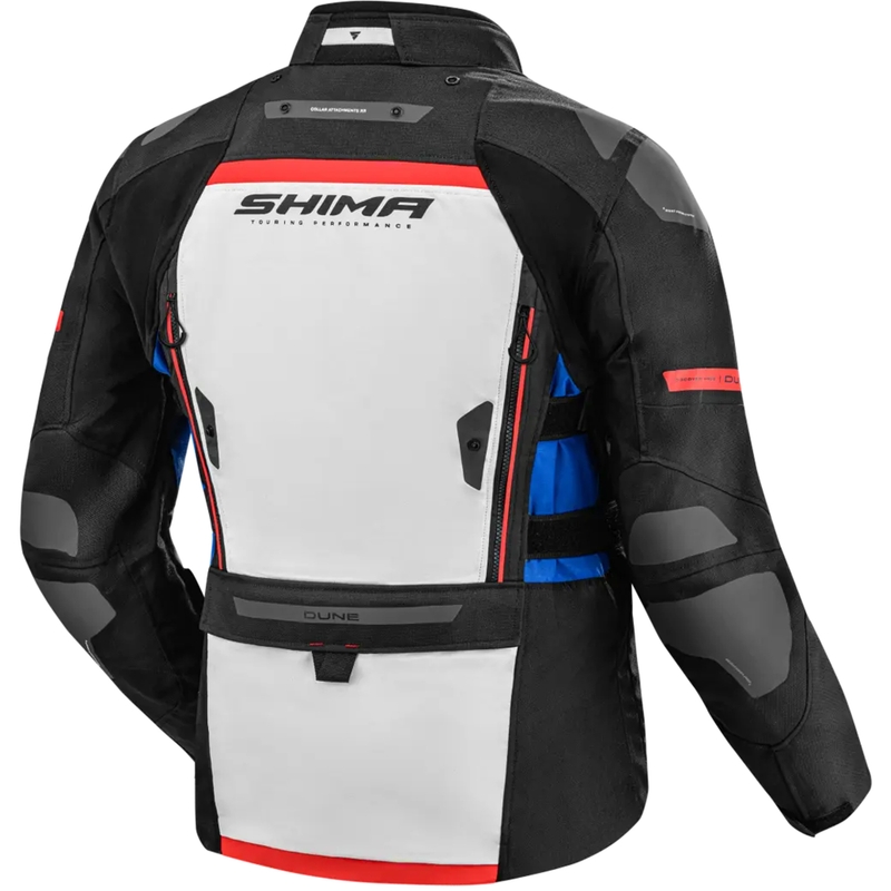 Bunda na motocykel Shima Dune modrá