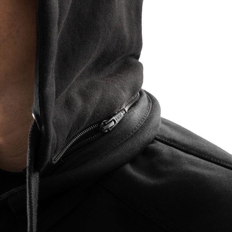 Košeľa na motorku Rebelhorn Shifter čierno-šedá