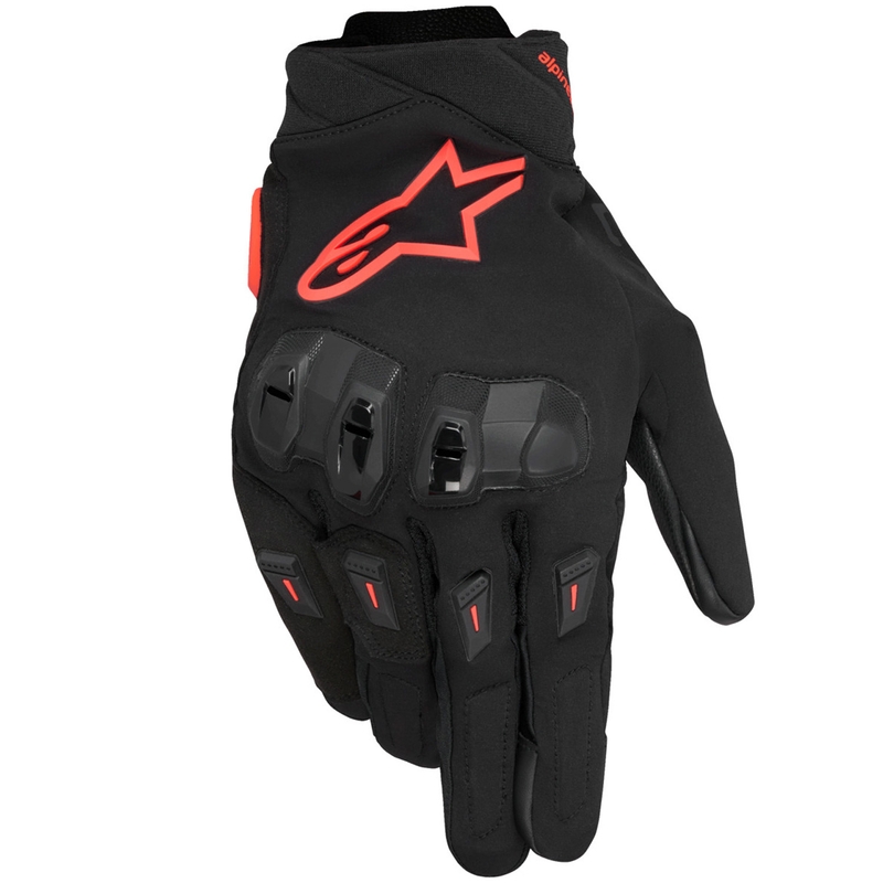 Rukavice na motocykel Alpinestars SP X 3 čierno-fluorescenčno červené