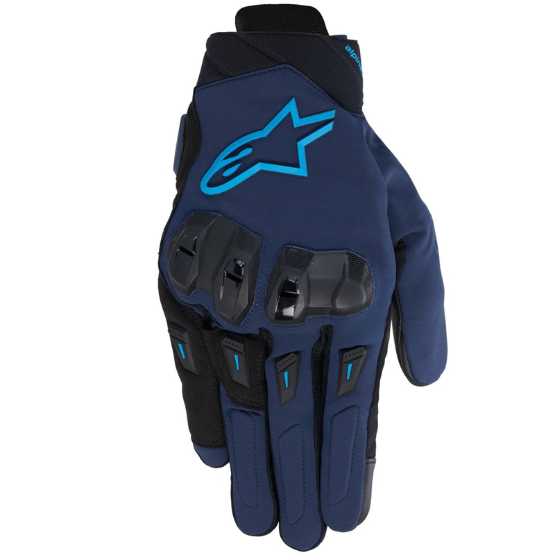 Rukavice na motocykel Alpinestars SP X 3 tmavo modro-svetlo modré
