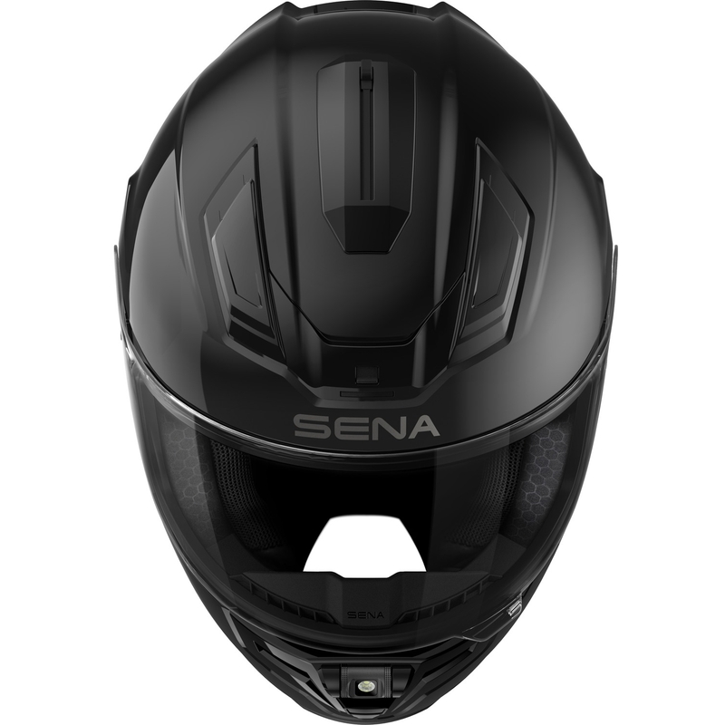Integrálna helma na motorku SENA s headsetom Phantom lesklá čierna