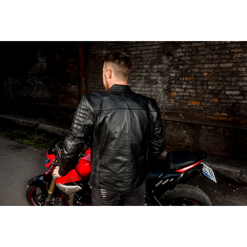 Bunda na motocykel Street Racer Spirit čierna