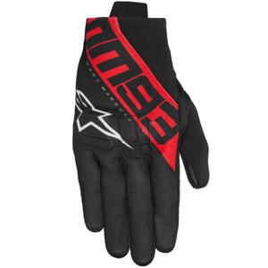 Rukavice na motorku Alpinestars Reef V2 MM93 kolekcia čierno-červeno-biele