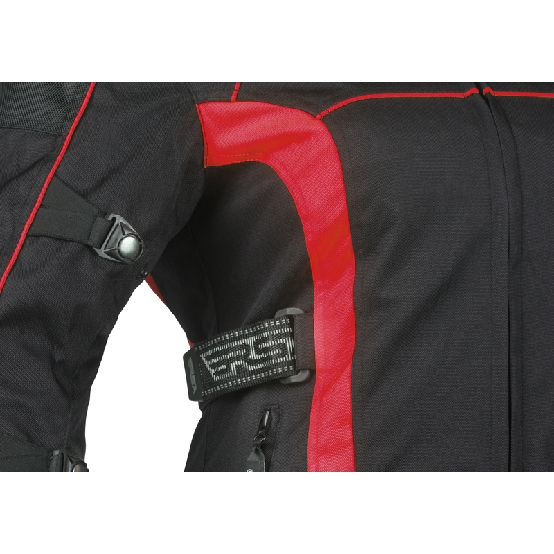Moto bunda dámska RSA SW-01 čierno-červená výpredaj