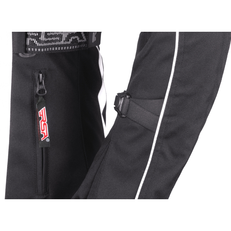 Moto bunda dámska RSA SW-01 čierno-biela výpredaj
