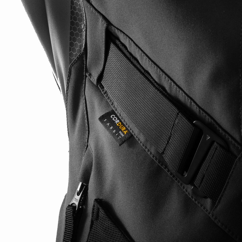 Bunda na motorku Rebelhorn Hardy 3.0 antracitovo-šedo-žltá