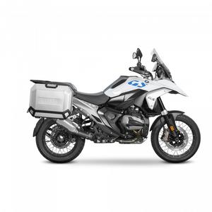 Kompletná sada bočných hliníkových kufrov SHAD TERRA, 36/47 litrový bočné kufre, vrátane montážnej sady SHAD BMW R 1300 GS