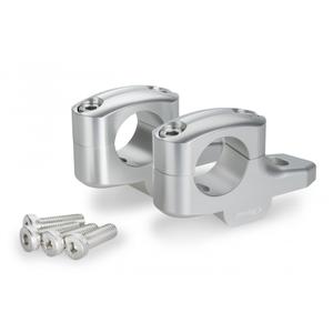 Zvýšenie riadidiel PUIG PULLBACK 21882P strieborná height 20mm, d 32mm, back 16mm