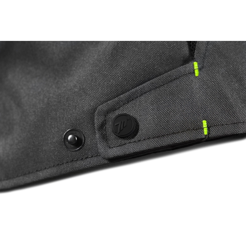 Bunda na motorku Seventy Degrees SD-JT66 Sahara čierno-fluo žltá