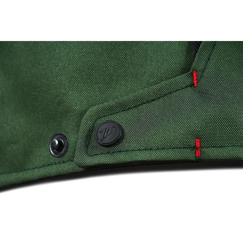 Bunda na motorku Seventy Degrees SD-JT66 Sahara khaki-červená