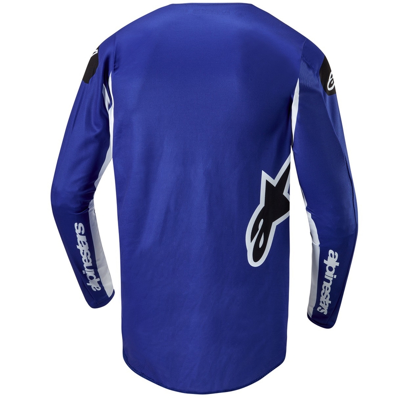 Motokrosový dres Alpinestars Fluid Lucent modro-bielo-čierny