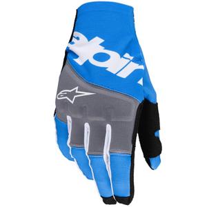 Motokrosové rukavice Alpinestars Techstar čierno-modré