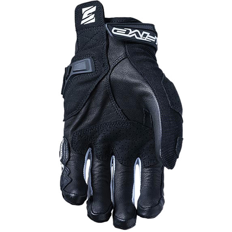 Rukavice na motocykel FIVE SF3 čierno-biele