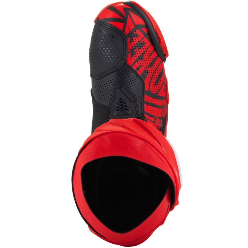 Topánky na motorku Alpinestars Supertech R Vented limitovaná edícia Francesco Bagnaia červeno-čierne