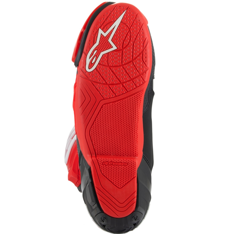 Topánky na motorku Alpinestars Supertech R Vented limitovaná edícia Francesco Bagnaia červeno-čierne