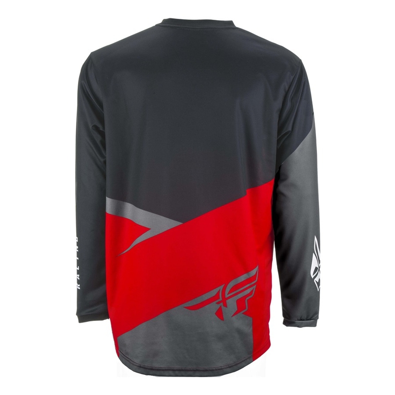 Motokrosový dres FLY Racing F-16 2019 - USA červeno-čierno-sivý výpredaj