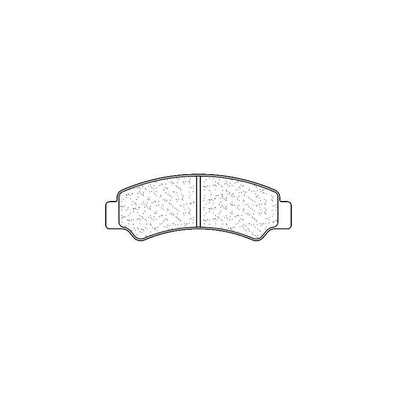 Brzdové obloženie CL BRAKES ATV1