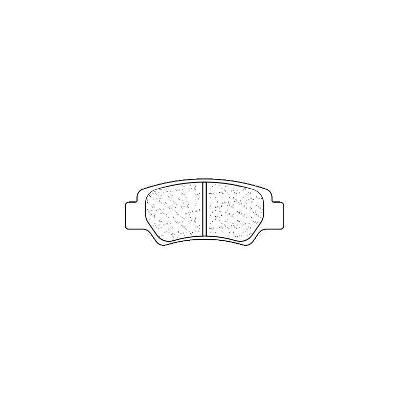 Brzdové obloženie CL BRAKES ATV1