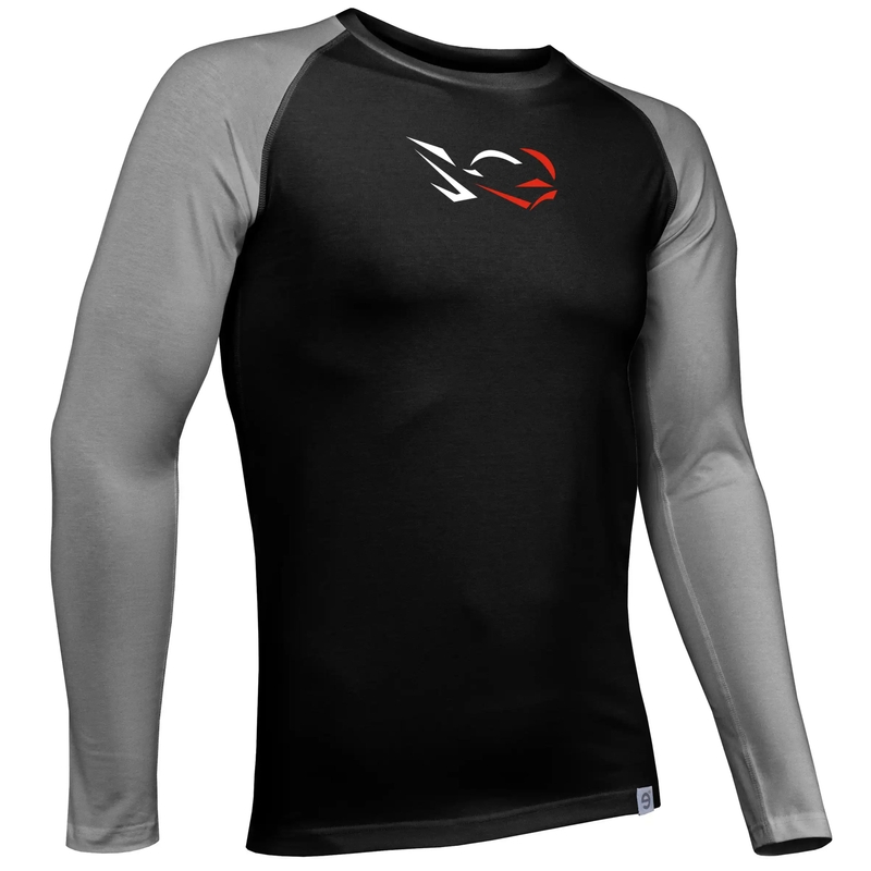 Pánske funkčné tričko nanosilver® Combi Ride čierno-šedé