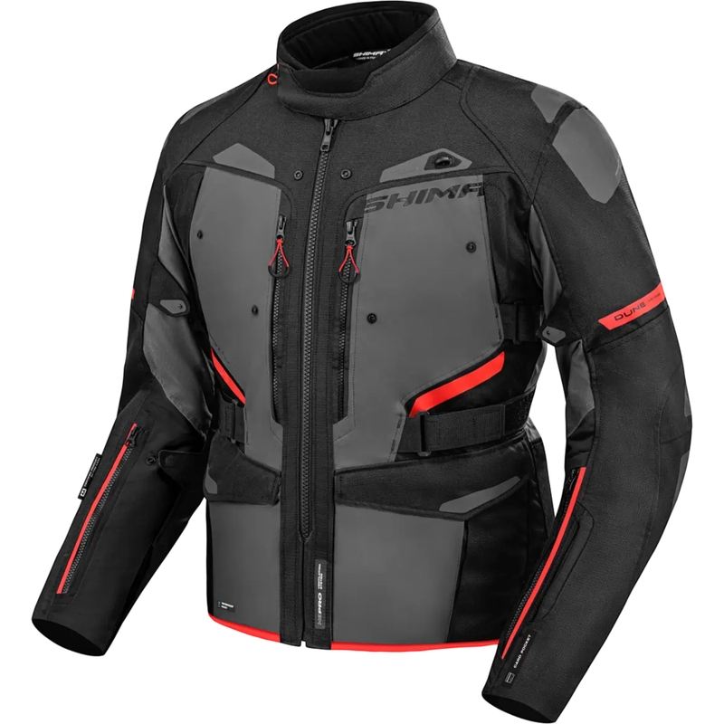 Bunda na motocykel Shima Dune červená
