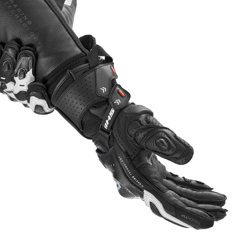 Rukavice na motorku Shima RS-3 biele