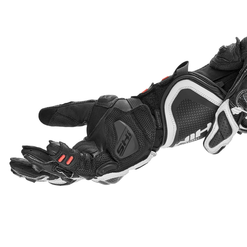 Rukavice na motorku Shima RS-3 biele