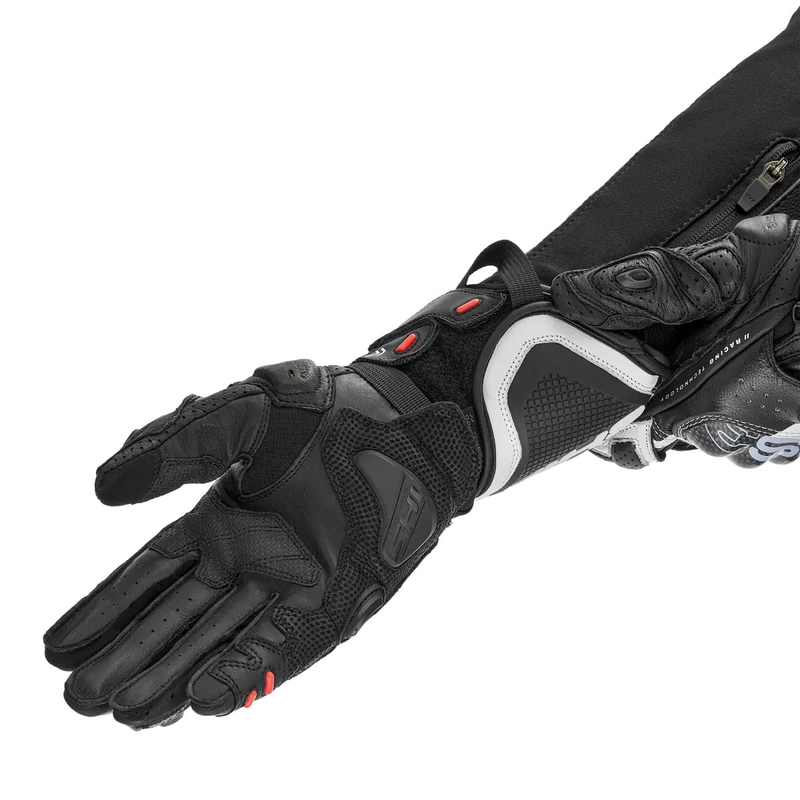 Rukavice na motorku Shima RS-3 biele
