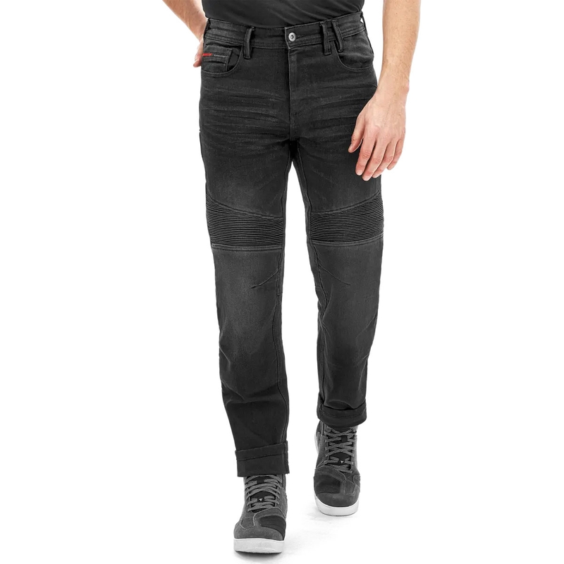 Džínsy na motorku Shima Zenith čierne