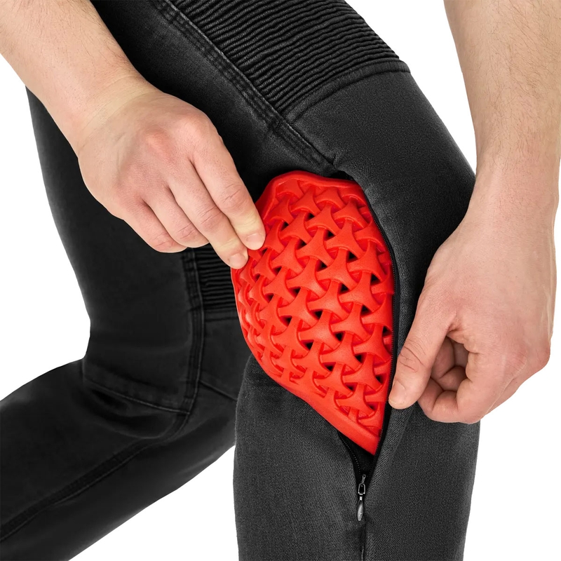 Džínsy na motorku Shima Zenith čierne