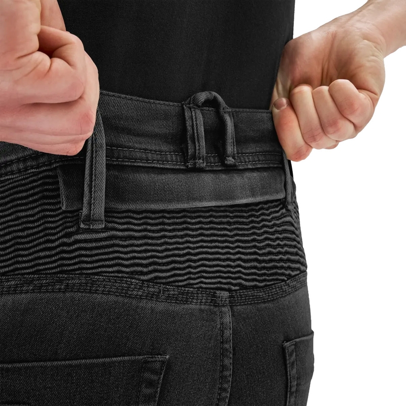 Džínsy na motorku Shima Zenith čierne