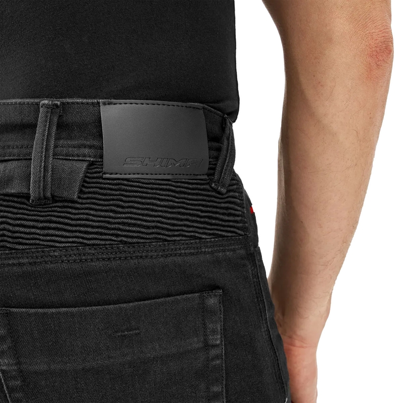 Džínsy na motorku Shima Zenith čierne