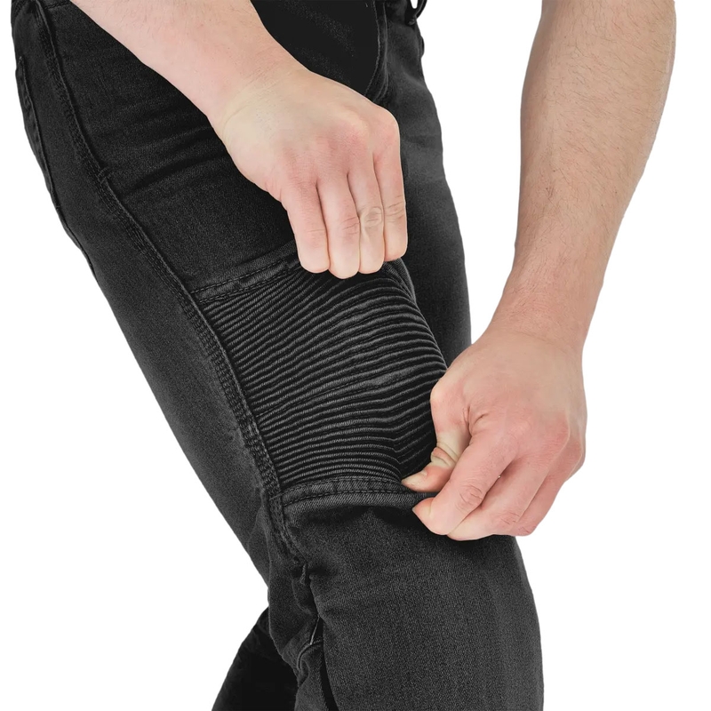 Džínsy na motorku Shima Zenith čierne