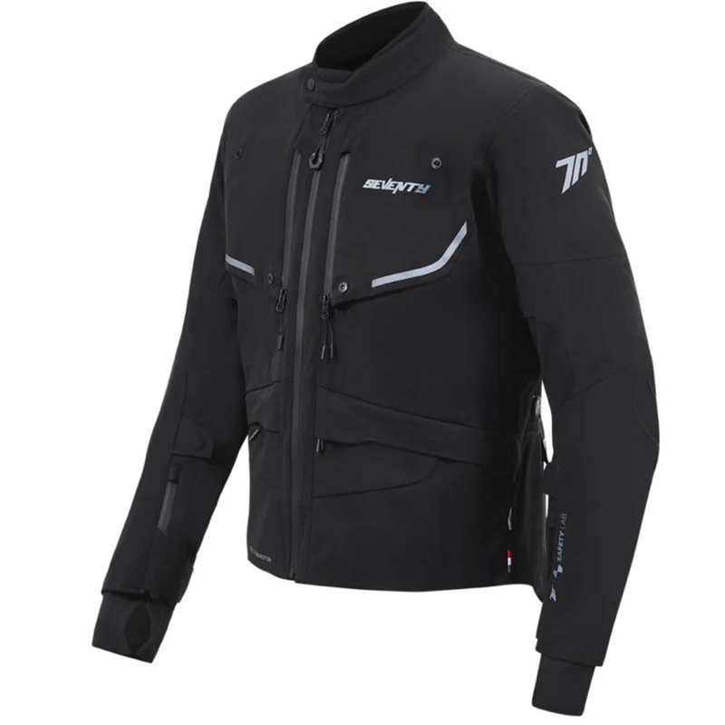Dámska bunda na motorku Seventy Degrees SD-JT47 Expedition čierna