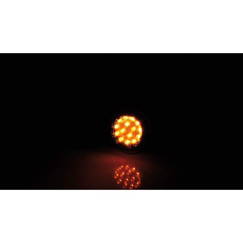 Smerovky na motocykel Highsider Smart LED Disc čierne