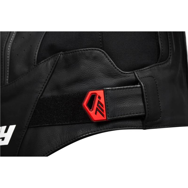 Kožená bunda na motorku Seventy Degrees SD-JL24 Spoiler čierno-červená