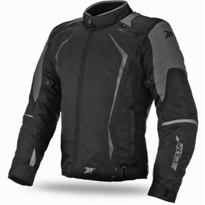 Dámska bunda na motorku Seventy Degrees SD-JR49 čierno-šedá